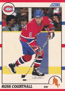 1990-91 Score - Russ Courtnall (English)
