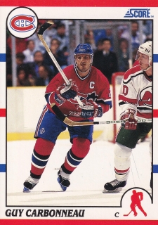 1990-91 Score - Guy Carbonneau (English)