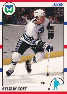 1990-91 Score - Sylvain Cote(English)
