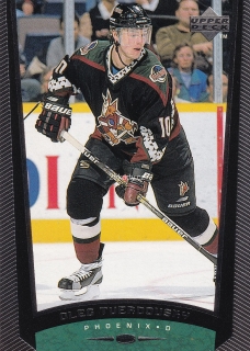 1998-99 UD series 1 - Oleg Tverdovsky