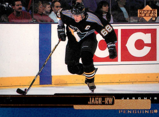 1999-00 UD series 1 - Jaromír Jágr #104