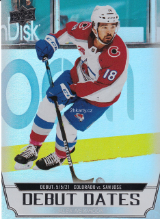 2022-23 UD Series 1 - Alex Newhook - Debut Dates