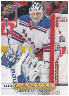 2019-20 UD Series 2 - Henrik Lundqvist - Canvas #C160