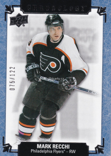 2019-20 UD Chronology - Mark Recchi - Mettalic Blue / 122