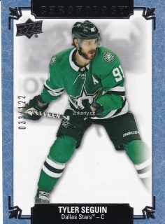 2019-20 UD Chronology - Tyler Seguin - Mettalic Blue / 122