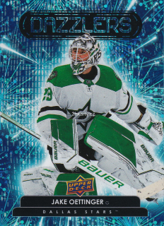 2022-23 UD Series 1 - Jake Oettinger - Dazzlers Blue