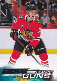 2022-23 UD Series 1 - Jakub Galvas - Young Guns