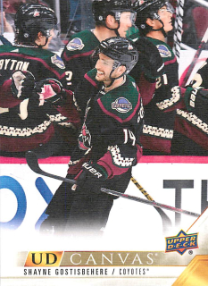 2022-23 UD Series 1 - Shayne Gostisbehere - Canvas #C4