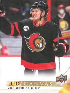 2022-23 UD Series 1 - Josh Norris - Canvas #C57