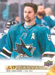 2022-23 UD Series 1 - Erik Karlsson - Canvas #C66