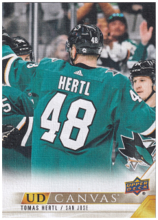 2022-23 UD Series 1 - Tomáš Hertl - Canvas #C65