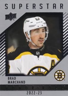 2022-23 UD Series 1 - Brad Marchand - Honor Roll