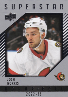 2022-23 UD Series 1 - Josh Norris - Honor Roll