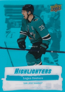2022-23 UD Series 2 - Logan Couture - Highlighters