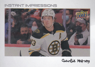 2022-23 UD Series 2 - Charlie McAvoy - Instant Impressions