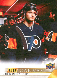 2022-23 UD Series 2 - Joel Farabee - Canvas #C182