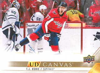2022-23 UD Series 2 - T.J. Oshie - Canvas #C204
