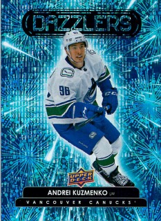 2022-23 UD Series 2 - Andrei Kuzmenko - Dazzlers Blue #DZ-69