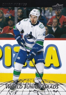 2022-23 UD Series 2 - Quinn Hughes - World Junior Grads