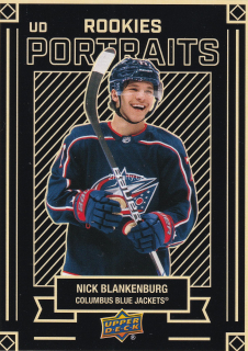 2022-23 UD Series 2 - Nick Blankenburg - UD Rookies Portraits