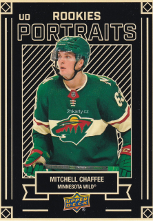2022-23 UD Series 2 - Mitchell Chaffee - UD Rookies Portraits