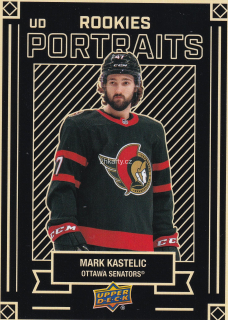 2022-23 UD Series 2 - Mark Kastelic - UD Rookies Portraits