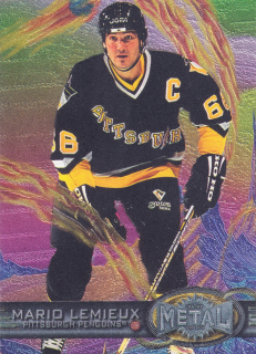 1996-97 Fleer Metal - Mario Lemieux #128