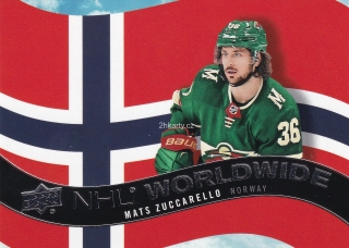 2020-21 UD Series 1 - Mats Zuccarello - NHL Worldwide