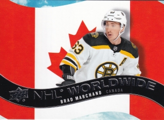 2020-21 UD Series 1 - Brad Marchand - NHL Worldwide