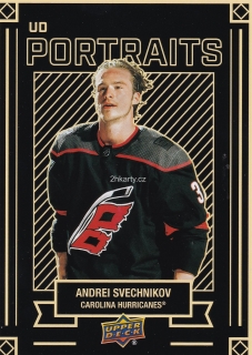 2022-23 UD Series 1 - Andrei Svechnikov - UD Portraits