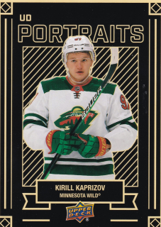 2022-23 UD Series 1 - Kirill Kaprizov - UD Portraits