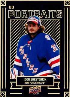 2022-23 UD Series 1 - Igor Shesterkin - UD Portraits #P-29