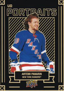 2022-23 UD Series 1 - Artemi Panarin - UD Portraits