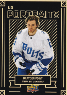 2022-23 UD Series 1 - Brayden Point - UD Portraits