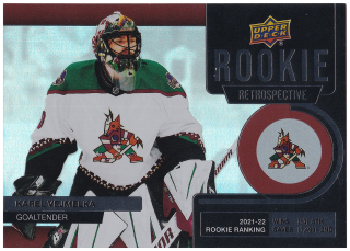 2022-23 UD Series 1 - Karel Vejmelka - Rookie Retrospective #RR-13