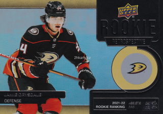 2022-23 UD Series 1 - Jamie Drysdale - Rookie Retrospective