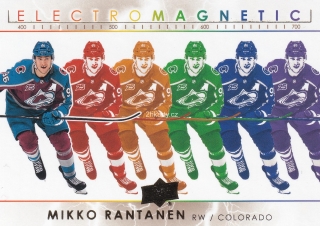 2021-22 UD Series 1 - Mikko Rantanen - Electromagnetic Gold