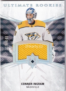 2020-21 UD Ultimate Collection - Connor Ingram - Ultimate Rookies Jersey /649
