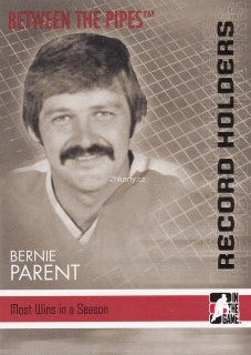 2006-07 ITG Between the Pipes - Bernie Parent - Record Holders