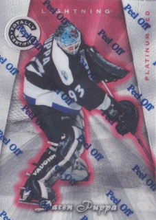 1997-98 Pinnacle Totally Certified - Daren Puppa - Platinum Red /4299 #22