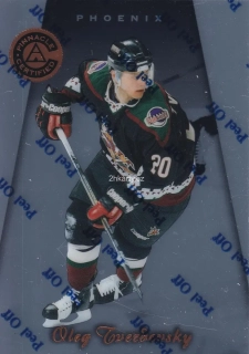 1997-98 Pinnacle Certified - Oleg Tverdovsky