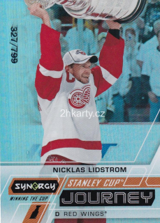 2020-21 UD Synergy - Niklas Lidstrom - Stanley Cup Journey /799