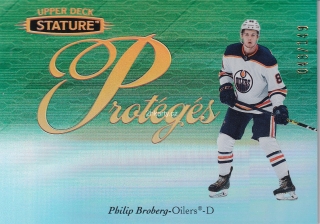 2020-21 UD Stature - Philip Broberg - Proteges Green /149