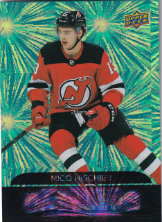 2020-21 UD Series 2 - Nico Hischier - Dazzlers green