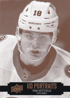 2021-22 UD Series 1 - Tim Stutzle - UD Portraits