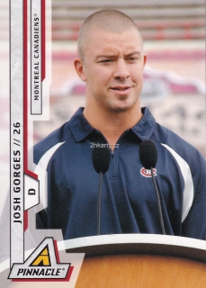2010-11 Panini Pinnacle - Josh Gorges