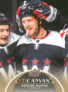 2021-22 UD Series 1 - Anthony Mantha - Canvas #C84