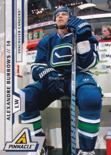 2010-11 Panini Pinnacle - Alexandre Burrows