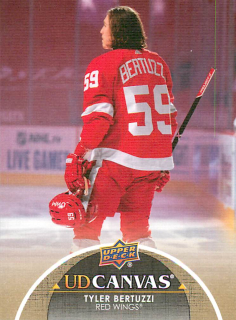 2021-22 UD Series 1 - Tyler Bertuzzi - Canvas #C29