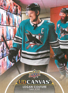 2021-22 UD Series 1 - Logan Couture - Canvas #C66